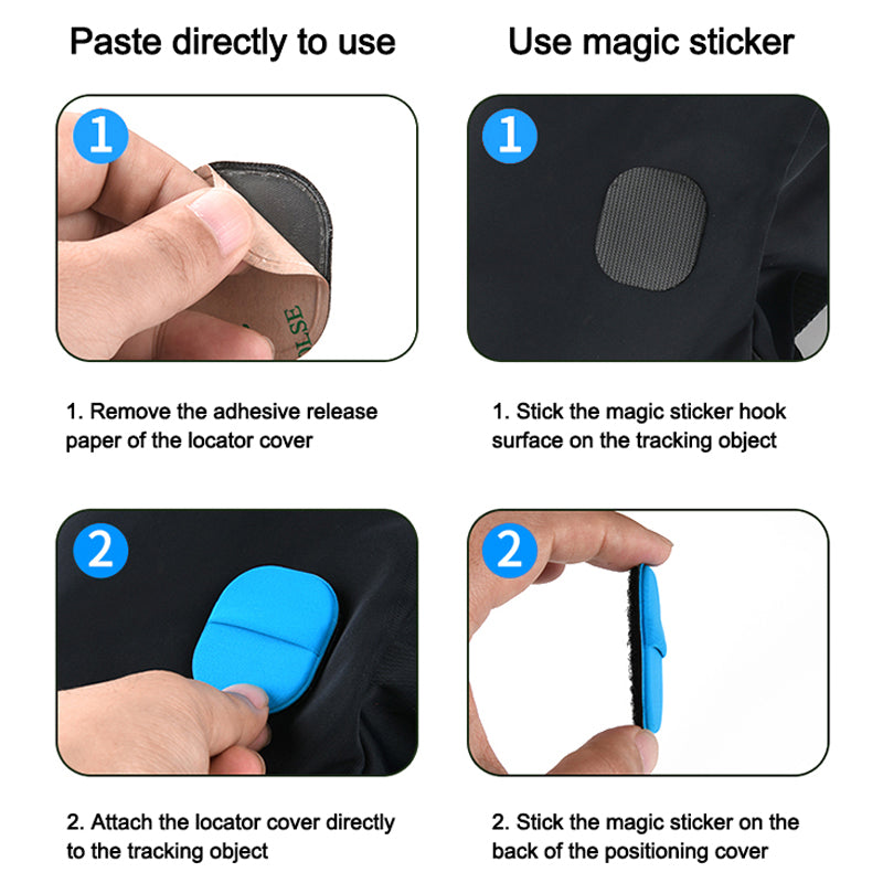 TXESIGN For Apple AirTag Bluetooth Locator Adhesive Anti-lost Cover Protective Pouch TXESIGN For Apple AirTag Bluetooth Locator Adhesive Anti-lost Cover Protective Pouch